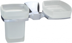 Стакан Wasserkraft Wern K-2526 с мыльницей Стакан Wasserkraft Wern K-2526 с мыльницей