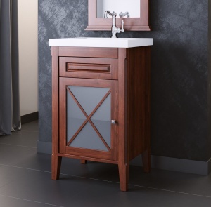 Тумба с раковиной Opadiris Палермо 50 L светлый орех Тумба с раковиной Opadiris Палермо 50 L светлый орех