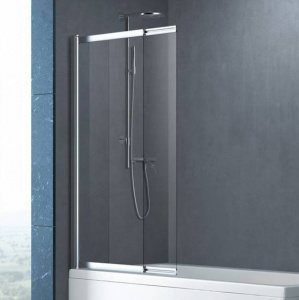 Шторка на ванну Cezares Slider VF-11-90/150-C-Cr стекло прозрачное Шторка на ванну Cezares Slider VF-11-90/150-C-Cr стекло прозрачное