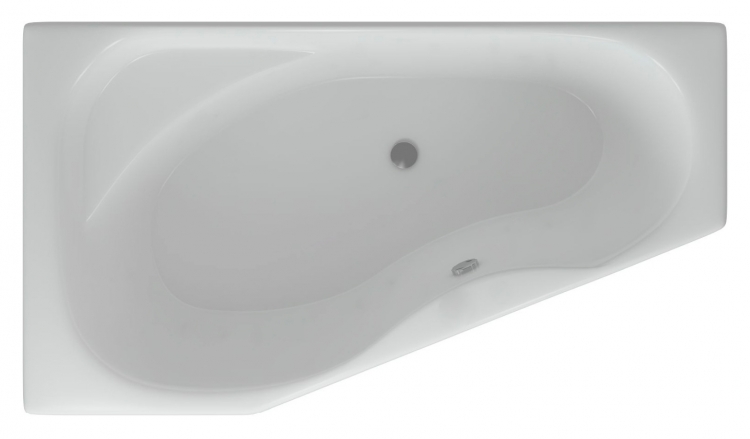 Акриловая ванна Акватек Медея 170x95 левая