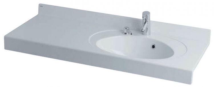 Мебельная раковина Акватон Отель 120 R с навесами и диспенсером