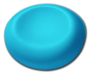 Подголовник для ванны 1MarKa Viva (голубой) Подголовник для ванны 1MarKa Viva (голубой)