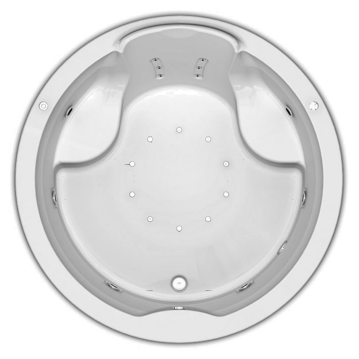 Акриловая ванна Акватек Аура 180