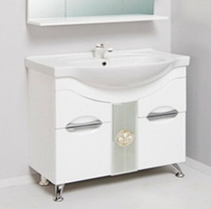 Тумба с раковиной Onika Флорена 105.13 белая Тумба с раковиной Onika Флорена 105.13 белая