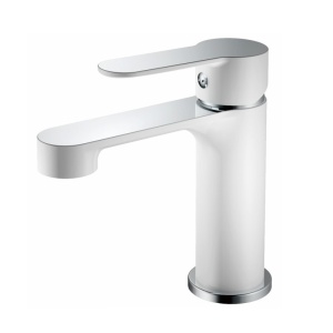 Смеситель для раковины Haiba HB10557-8, белый Смеситель для раковины Haiba HB10557-8, белый