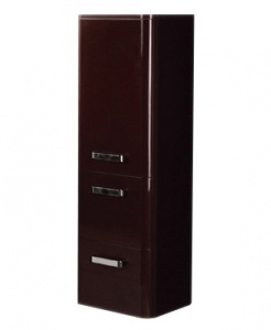 Шкаф-пенал Акватон Валенсия низкий L гранат Шкаф-пенал Акватон Валенсия низкий L гранат