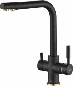 Смеситель Steel Hammer SH 552 BLACK BR для кухонной мойки Смеситель Steel Hammer SH 552 BLACK BR для кухонной мойки