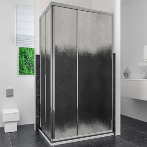 Душевой уголок RGW Classic CL-42 (865-890)x(965-990)x1850 профиль хром, стекло шиншилла Душевой уголок RGW Classic CL-42 (865-890)x(965-990)x1850 профиль хром, стекло шиншилла