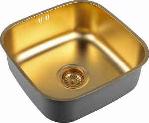Мойка кухонная Zorg Inox Pvd SZR-4040 bronze Мойка кухонная Zorg Inox Pvd SZR-4040 bronze