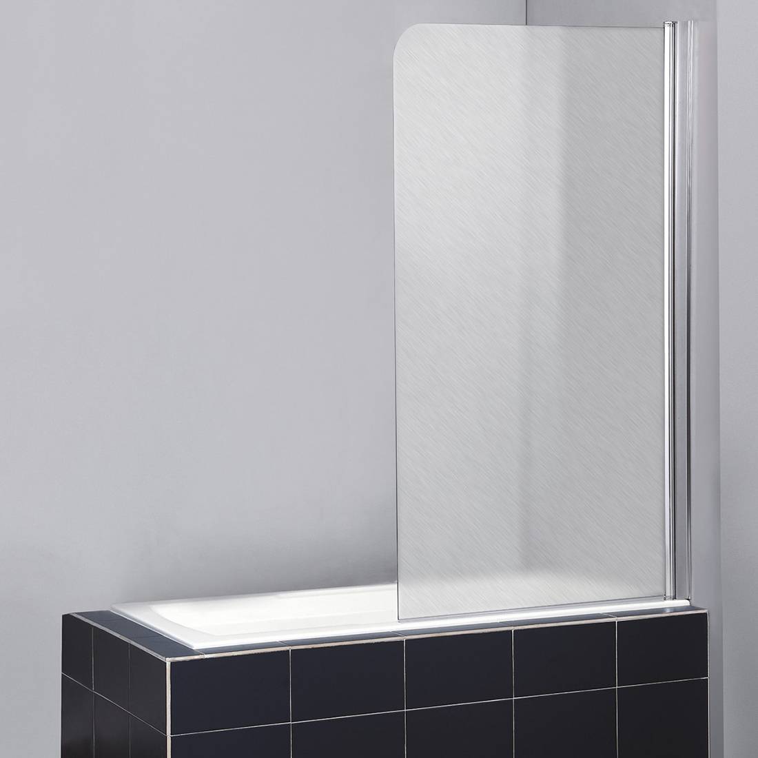 Шторка на ванну BelBagno Sela V 1 80/140 Ch Cr R