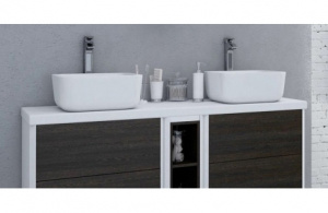 Столешница Акватон Брук 140 (60+20+60)