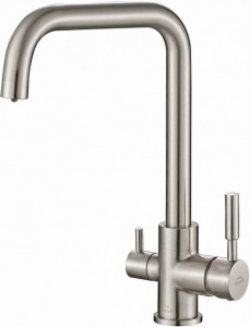 Смеситель Steel Hammer SH 715 SATIN для кухонной мойки Смеситель Steel Hammer SH 715 SATIN для кухонной мойки