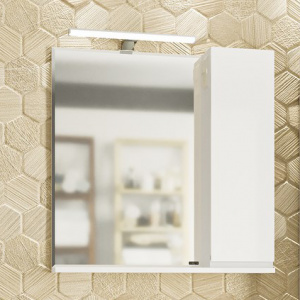 Зеркало-шкаф СанТа Марс 70 со светильником Зеркало-шкаф СанТа Марс 70 со светильником