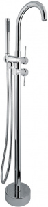 Смеситель Timo Saona 2300/00Y-CR chrome напольный, для ванны с душем Смеситель Timo Saona 2300/00Y-CR chrome напольный, для ванны с душем