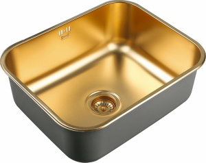 Мойка кухонная Zorg Inox Pvd SZR-5343 bronze Мойка кухонная Zorg Inox Pvd SZR-5343 bronze