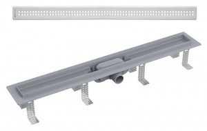 Душевой лоток AlcaPlast APZ9-Simple 850 с решеткой и опорами Душевой лоток AlcaPlast APZ9-Simple 850 с решеткой и опорами