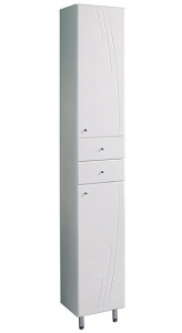 Шкаф-пенал Акватон Минима R с бельевой корзиной Шкаф-пенал Акватон Минима R с бельевой корзиной