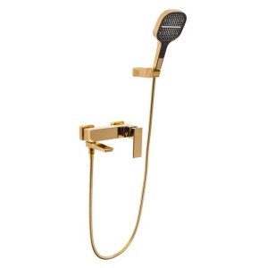 Смеситель для ванны Hansberge H4070GO, золото