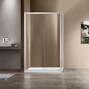 Душевой уголок Vincea Garda VSR-1G8013CL 130х80 хром, стекло прозрачное Душевой уголок Vincea Garda VSR-1G8013CL 130х80 хром, стекло прозрачное