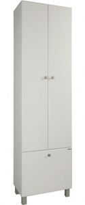 Шкаф-пенал Акватон Симпл 2С с бельевой корзиной Шкаф-пенал Акватон Симпл 2С с бельевой корзиной
