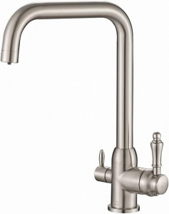 Смеситель Steel Hammer SH 725 SATIN для кухонной мойки Смеситель Steel Hammer SH 725 SATIN для кухонной мойки