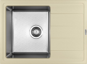 Мойка кухонная Florentina Комби 650 шампань