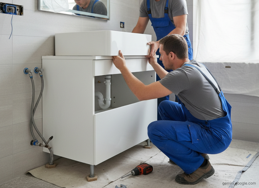 тумба с раковиной