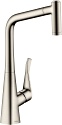 Смеситель Hansgrohe Metris 14820800 для кухонной мойки