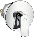 Смеситель Hansgrohe Metris 31686000 С ВНУТРЕННЕЙ ЧАСТЬЮ, для душа