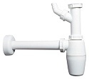 Сифон для раковины Viega 326319 с отводом под стиральную машину, без выпуска