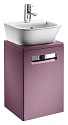 Тумба с раковиной Roca Gap 45 фиолетовая