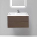 Тумба с раковиной BelBagno Marino 80 cioccolato opaco
