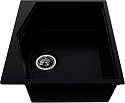 Мойка кухонная KitKraken Ocean Black черная