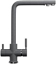 Смеситель EcoStone ES-08-342 графитовый для кухонной мойки