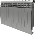 Радиатор биметаллический Royal Thermo BiLiner 500 12 секций, silver satin
