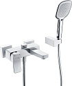 Смеситель Wasserkraft Aller 1061WHITE для ванны с душем