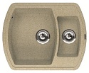Мойка кухонная Florentina Нире 630К бежевый