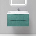 Тумба с раковиной BelBagno Marino 80 patinato mirto