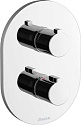 Термостат Ravak Chrome CR 064.00 С ВНУТРЕННЕЙ ЧАСТЬЮ, для душа