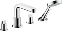Смеситель Hansgrohe Metris S 31446000 на борт ванны