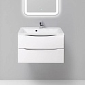 Тумба с раковиной BelBagno Marino 75 bianco lucido