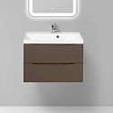 Тумба с раковиной BelBagno Marino 70 cioccolato opaco