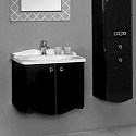 Тумба с раковиной Акватон Венеция 65 черная