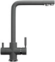 Смеситель EcoStone ES-08-309 темно-серый для кухонной мойки