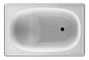 Стальная ванна BLB Europa 105x70 с сиденьем