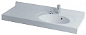 Мебельная раковина Акватон Отель 120 R с навесами и диспенсером