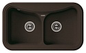 Мойка кухонная Florentina Крит 860 мокко
